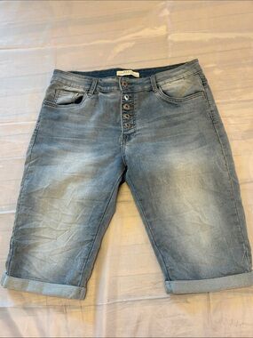 Redial Premium Light Wash Denim Shorts